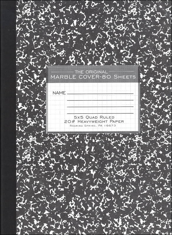 Notebook Composition Lined 80Pg College Ruled 20#Heavyweight