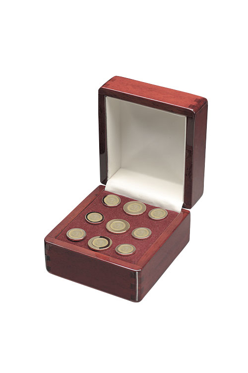 Gold Blazer Buttons, Set of 9