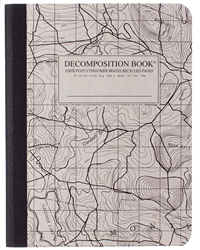 Decomposition Notebook Topographical Map (Grid Pages)