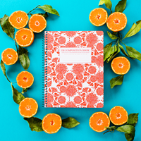 Decomposition Notebook Sunflowers