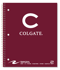 2-Subject Colgate Notebook