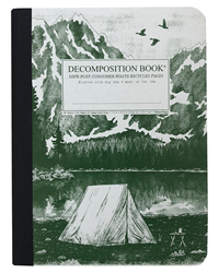 Decomposition Notebook Mountain Lake