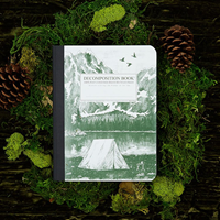 Decomposition Notebook Mountain Lake