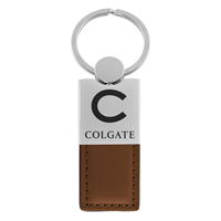 Metal & Leather Keytag