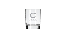 Etched Rocks Glass 14 oz