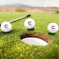 Colgate Golf Balls, Set of 3