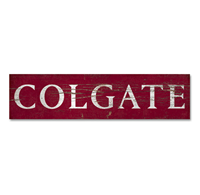 Wooden Colgate Magnet