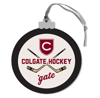 Colgate Ice Hockey Ornament