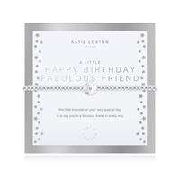 A Little Happy Birthday Fabulous Friend Bracelet