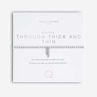 A Little Through Thick And Thin Bracelet
