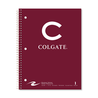 1-Subject Colgate Notebook