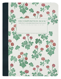 Decomposition Notebook Crimson Clover