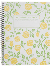 Decomposition Notebook Roses
