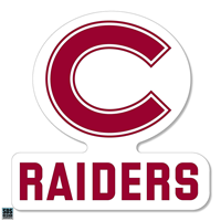 Rugged Sticker Colgate Raiders 2"
