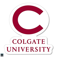 Rugged Sticker Colgate University 3.5"