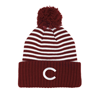 Rooster Stripe Cuff Knit Hat