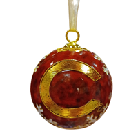 Cloisonné Snowflake Ornament