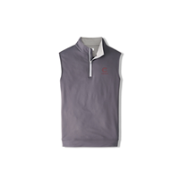 Peter Millar Galway Stretch Loop Terry Quarter-Zip Vest