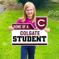 Home of a Colgate Student Lawn Sign (13398804400) Home of a Colgate Student Lawn Sign