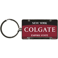 NY License Plate Keytag