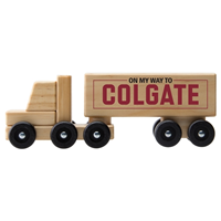 Wood Semi Truck "On My Way to Colgate"
