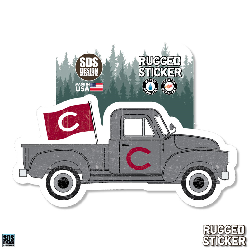 Rugged Sticker Pick-Up Truck 3.5" (SKU 13453626418) Rugged Sticker Pick-Up Truck 3.5" (SKU 13453626418)