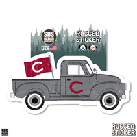 Rugged Sticker Pick-Up Truck 3.5"