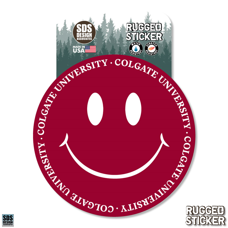 Rugged Sticker Smiley Face 3.5" (SKU 13453640418) Rugged Sticker Smiley Face 3.5" (SKU 13453640418)