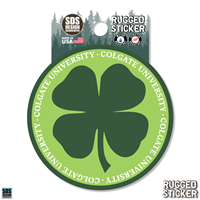Rugged Sticker Four Leaf Clover 3.5"