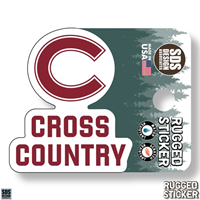 Rugged Sticker Cross Country 2"
