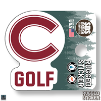 Rugged Sticker Golf 2"