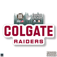 Rugged Sticker Colgate Raiders 3.5"