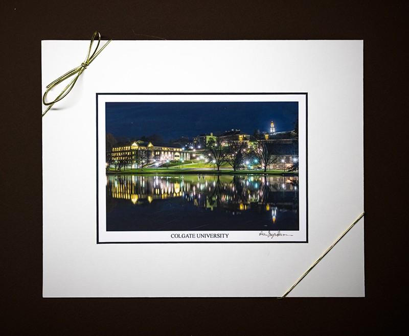 Matte Print "Campus at Night" by Lee Ingraham 8" x 10" (SKU 1360468480) Matte Print "Campus at Night" by Lee Ingraham 8" x 10" (SKU 1360468480)