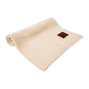 Wastewear Throw Blanket with Leather Patch (1361290075) Wastewear Throw Blanket with Leather Patch