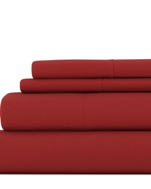 Sheet Set 4Pc Flat Fitted 2 Pillow Cases