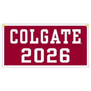 Colgate Class Year Wool Felt Banner