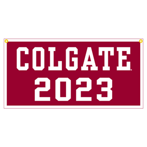 Colgate Class Year Wool Felt Banner