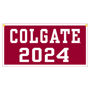 Colgate Class Year Wool Felt Banner