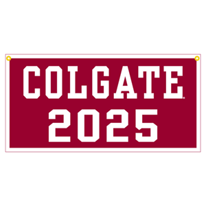 Colgate Class Year Wool Felt Banner