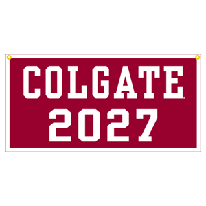 Colgate Class Year Wool Felt Banner