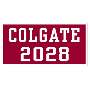 Colgate Class Year Wool Felt Banner