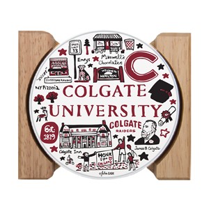 Julia Gash Round Coasters, 4 Pack