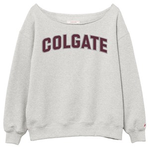 League Women's Reverse Fleece Tiffany Off Shoulder