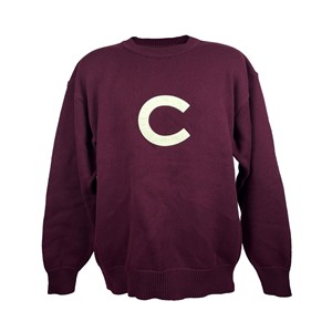 Varsity Sweater with Felt Patch
