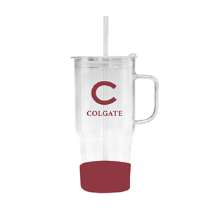 Travel Mug Borosilicate Glass with Silicone Base