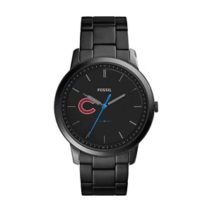 Fossil Black Stainless Steel Watch