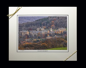 Matte Print "Colgate on the Hill" by Lee Ingraham 11" x 14"