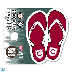 Rugged Sticker Flip Flops 2"