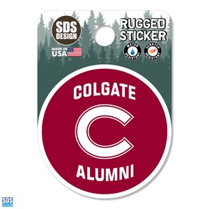 Rugged Sticker Alumni 2"