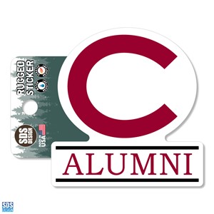 Rugged Sticker Alumni 3.5"
